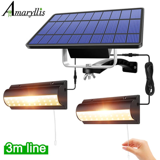 Solar Pendant Lamp β Perfect for Barn, Balcony, Chicken Coop & More with 3M Extension Cord