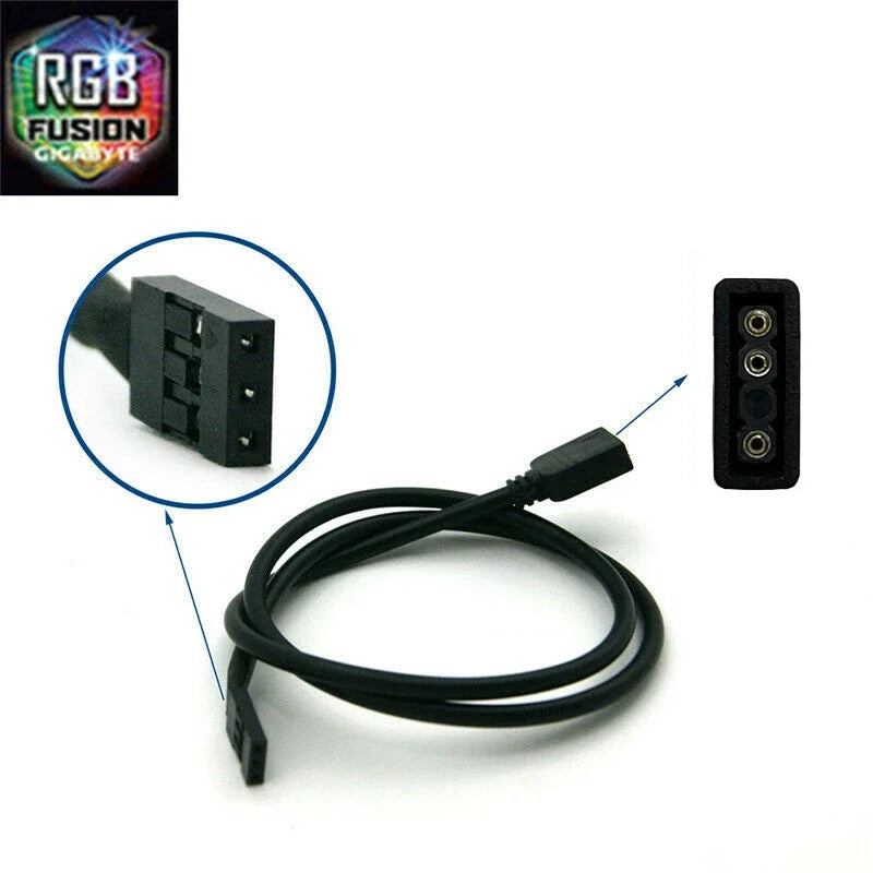 π WS2812B Addressable RGBIC LED Strip β Sync with ASUS Aura, MSI Mystic, Gigabyte Fusion!