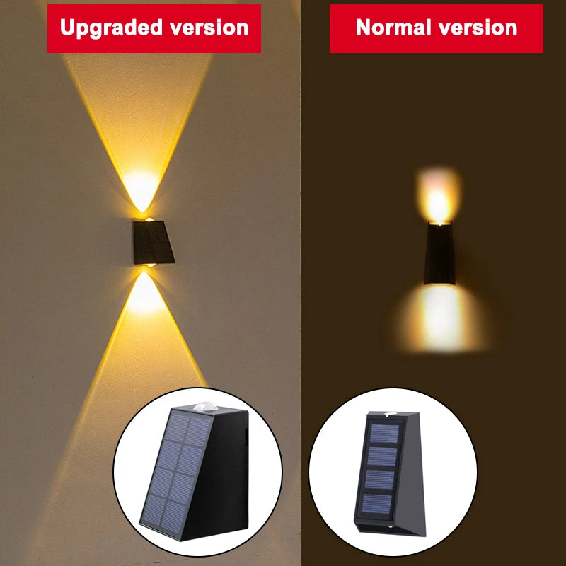 π Solar LED Wall Lights β Waterproof Outdoor Lighting for Patio & Garden