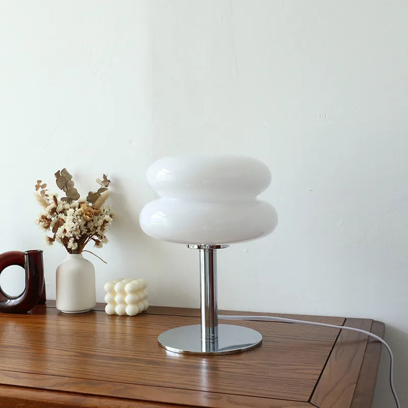 Macaron Glass Table Lamp β Soft Glow for Cozy Nights