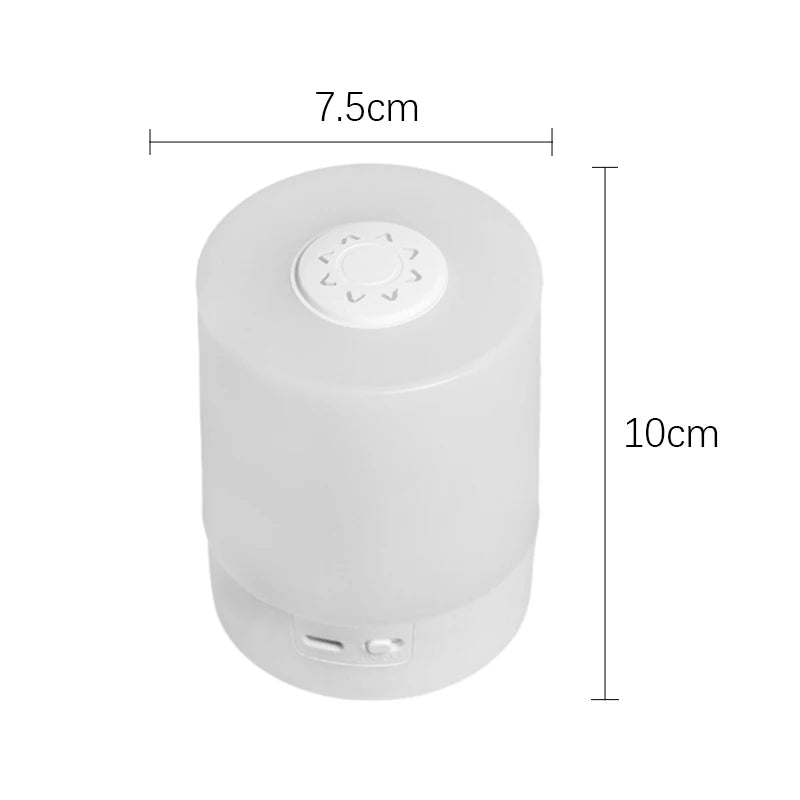 π Touch-Control LED Bedside Lamp β Dimmable & Rechargeable Night Light