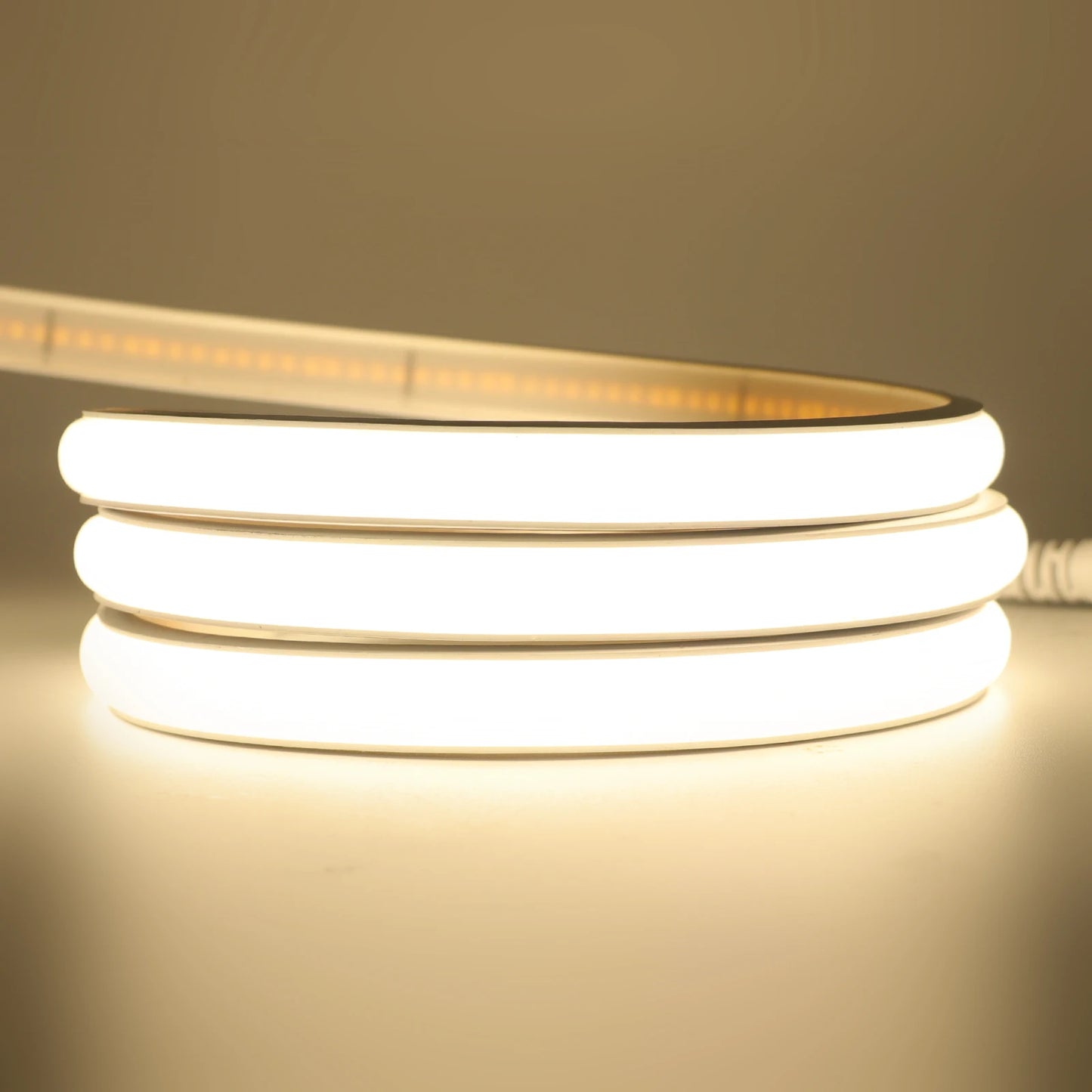 🌟 Waterproof COB LED Strip Light – 12V/24V High-Density 320 LEDs/m Flexible Neon Lighting