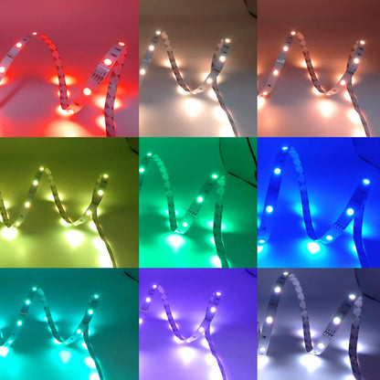 🌈 Smart USB LED Strip Lights – 5V 5050 RGB Tape with Bluetooth & WiFi for TV, Wall & Room 🎶✨